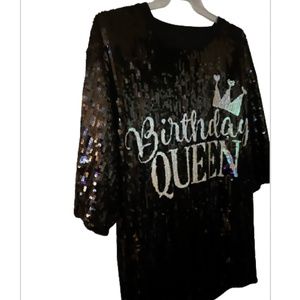 Birthday queen dress